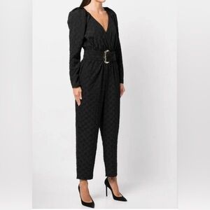 NWT XS Women’s Tanya Taylor Black Talisia Jumpsuit